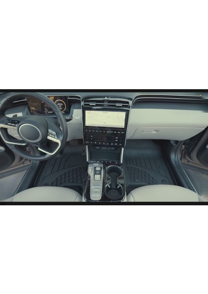 Hyundai Tucson 2021+ Uyumlu SAHLER Araca Özel 4.5D Havuzlu Oto Paspas – Tucson