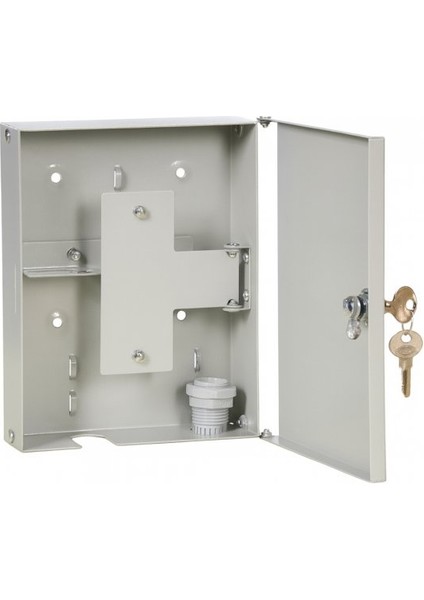 6 Port Fiber Optik Sonlandırma Kutusu (Kasetli) Beyaz