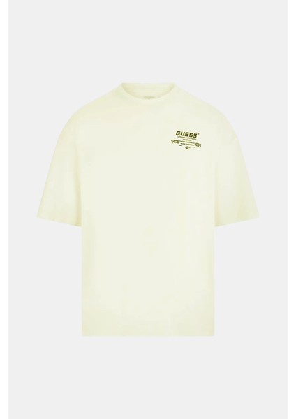 Eldrin Erkek Bej Aktif Modal Karışımlı Oversize Fit T-Shirt Z5BI01JR06K-G9D0 indirimleri