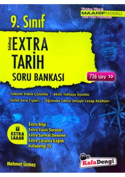 Kafadengi Yayınları 9. Sınıf Extra Tarih Soru Bankası