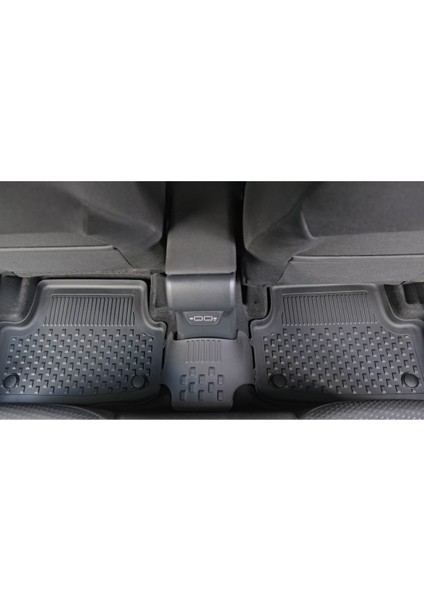 Volkswagen Polo 2017+ Uyumlu SAHLER Araca Özel 4.5D Havuzlu Oto Paspas - Polo