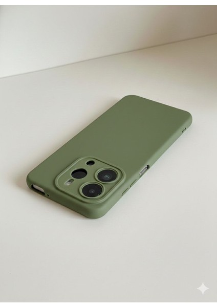 Xiaomi Redmi Note 14 4g Kılıf Lansman Kamera Korumalı Içi Kadife Yumuşak Renkli Silikon Mat Hissiyat