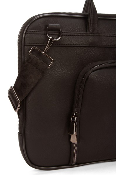 Erkek Siyah Suni Deri Deri Evrak ve Laptop Çantası NEWPOLO379 indirimleri