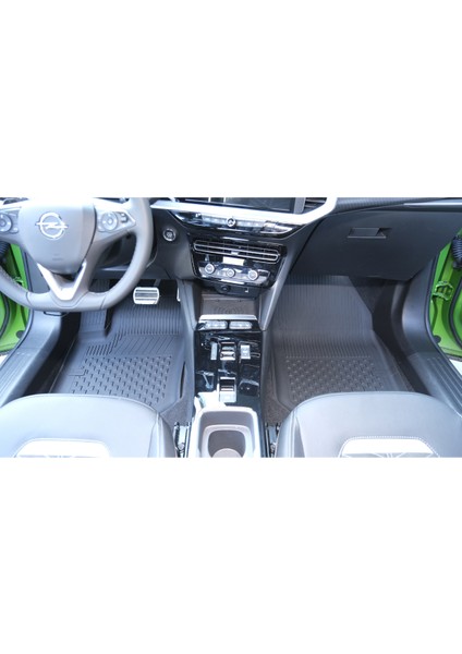 Opel Mokka B 2021+ Uyumlu SAHLER Araca Özel 4.5D Havuzlu Oto Paspas - Mokka B modelleri
