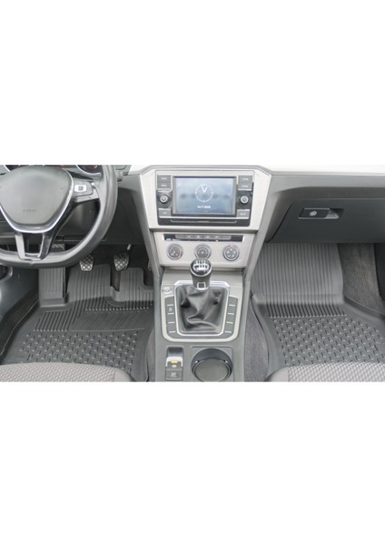 Volkswagen Passat B8/B8.5 2015-2023 Uyumlu SAHLER Araca Özel 4.5D Havuzlu Oto Paspas - Passat