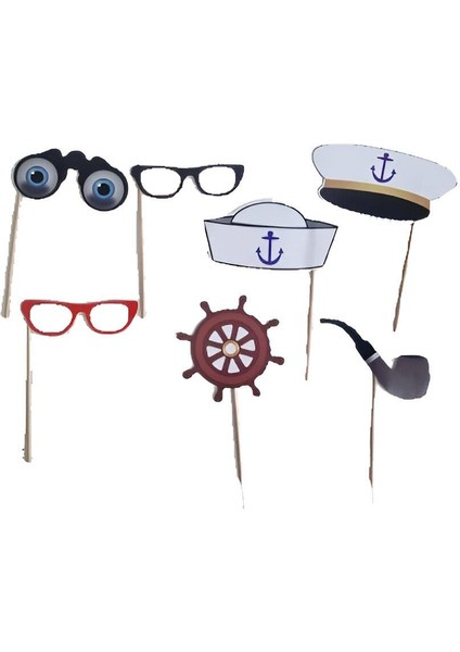 20'li Gemicilik Temalı Konuşma Balonu Seti – Denizci Parti ve Fotoğraf Aksesuarı fiyatları