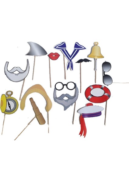 20'li Gemicilik Temalı Konuşma Balonu Seti – Denizci Parti ve Fotoğraf Aksesuarı fırsatları