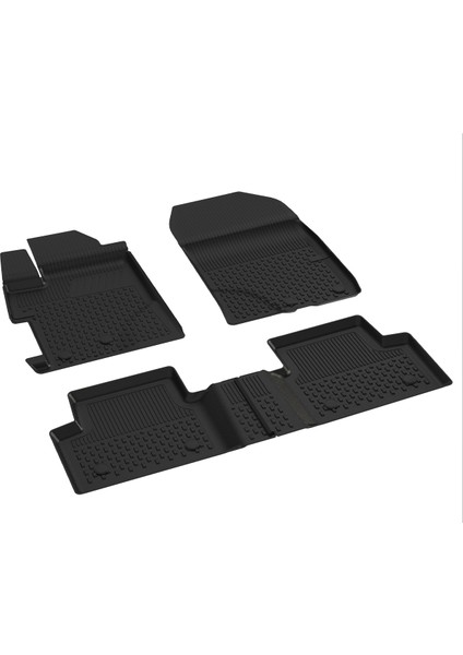 Honda Civic 2012-2015 Uyumlu SAHLER Araca Özel 4.5D Havuzlu Oto Paspas - Honda Civic Fb7