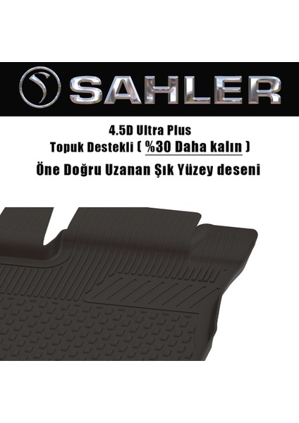 Honda Civic 2012-2015 Uyumlu SAHLER Araca Özel 4.5D Havuzlu Oto Paspas - Honda Civic Fb7 modelleri