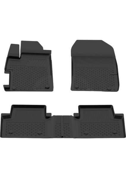 Honda Civic 2012-2015 Uyumlu SAHLER Araca Özel 4.5D Havuzlu Oto Paspas - Honda Civic Fb7