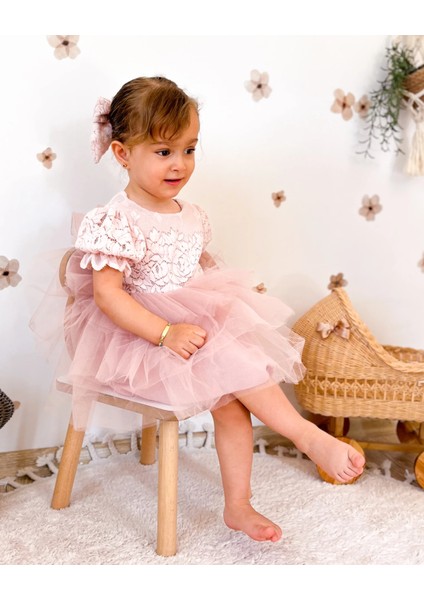 Nell Kız Çocuk Elbise