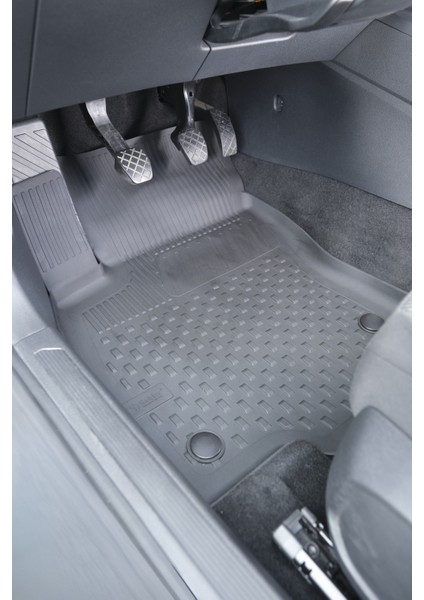 Volkswagen Golf 7 2013-2020 Uyumlu SAHLER Araca Özel 4.5D Havuzlu Oto Paspas - Golf 7 - 7.5