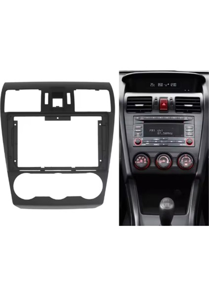 Araba 9 Inç Radyo Fasya Gps Navigasyon Paneli Android Stereo DVD Dash Panel Çerçevesi Subaru Forester 2013-2018 (Yurt Dışından) fırsatları