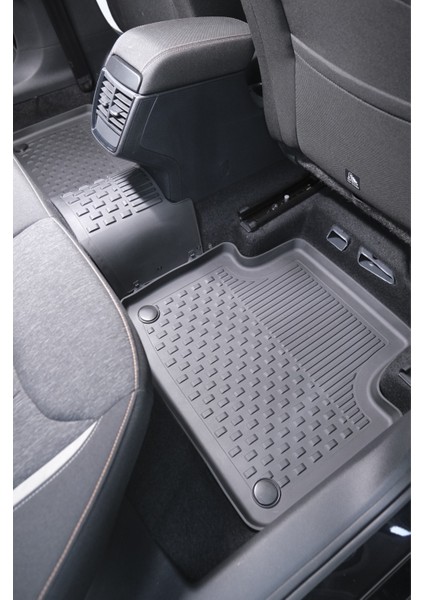 Skoda Scala 2020+ Uyumlu SAHLER Araca Özel 4.5D Havuzlu Oto Paspas - Scala