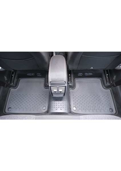 Skoda Scala 2020+ Uyumlu SAHLER Araca Özel 4.5D Havuzlu Oto Paspas - Scala