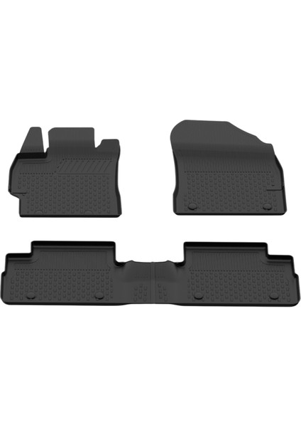 Toyota Corolla 2007-2012 Uyumlu SAHLER Araca Özel 4.5D Havuzlu Oto Paspas - Corolla