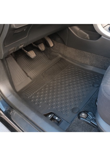 Toyota Corolla 2007-2012 Uyumlu SAHLER Araca Özel 4.5D Havuzlu Oto Paspas - Corolla