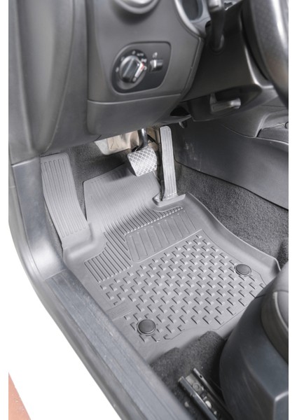 Skoda Octavia 2005-2012 Uyumlu SAHLER Araca Özel 4.5D Havuzlu Oto Paspas - Octavia