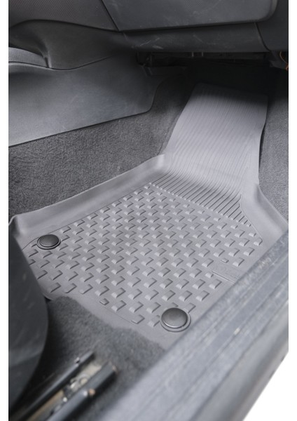 Skoda Octavia 2005-2012 Uyumlu SAHLER Araca Özel 4.5D Havuzlu Oto Paspas - Octavia