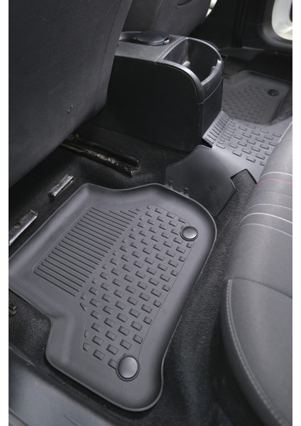 Skoda Octavia 2005-2012 Uyumlu SAHLER Araca Özel 4.5D Havuzlu Oto Paspas - Octavia