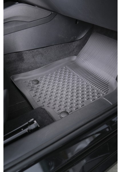 Skoda Kamiq 2020+ Uyumlu SAHLER Araca Özel 4.5D Havuzlu Oto Paspas - Kamiq