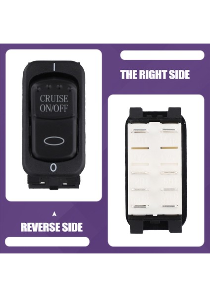 Peterbilt 16-09121 5G8EF2A11 Lhd Için Araba Cruise Control Switch Aç/kapalı (Yurt Dışından) indirimleri