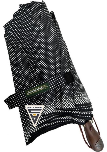 Şemsiye, Otomatik, Kadın, 32-L, Siyah, Şık ve Kullanışlı Aksesuar