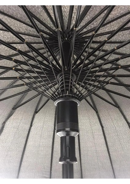 Şemsiye 120 Cm, 24 Telli, Dayanıklı ve Şık, Iki Kişilik Kullanım Için Ideal modelleri