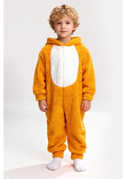 Welsoft Aslan Yumuşak Peluş Fermuarlı Bebek Tulumu - 2 Yaş fiyatları