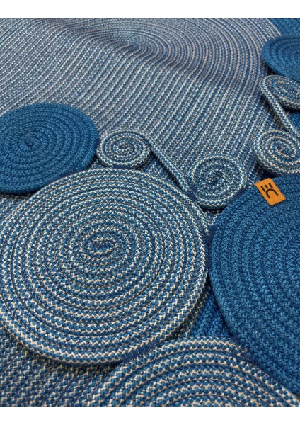 Banyo Paspas Seti 2'li Oval Model (60X100 ve 51X60 Cm) | Modern Tarz Hasır Görünümlü fiyatları