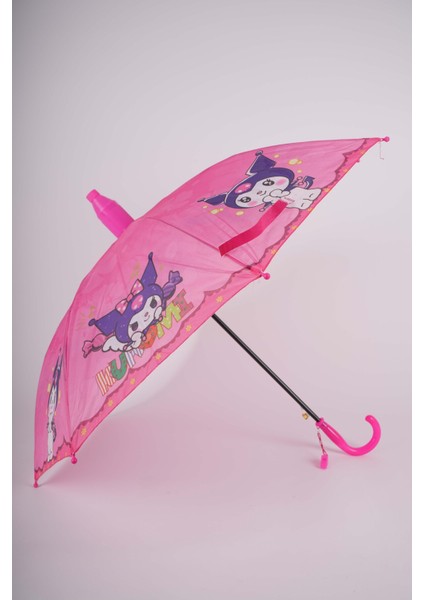 Pembe Pvc Kılıflı Otomatik Mekanizmalı Bardak ve Düdüklü Şemsiye fiyatları