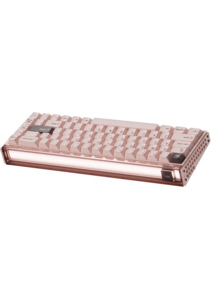 MADE68 Pro+ Pink Light %65 Ttc Purple Heart Kom Manyetik Switch 8k Hz Hall Effect Hotswap Rgb Ingilizce Mekanik Gaming Klavye modelleri
