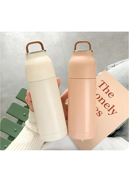 Çelik Termos 400 ml – Bardak Kapaklı, Mat Gövdeli, Her Yerde Yanınızda! fiyatları