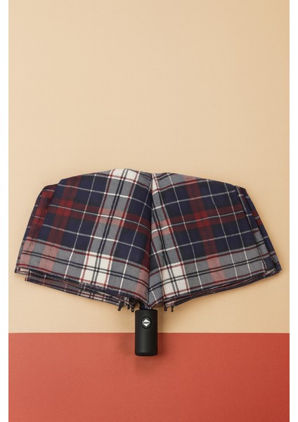 Ekoseli Unisex Şemsiye, Otomatik Açma-Kapama, Şık ve Hafif Tasarım modelleri