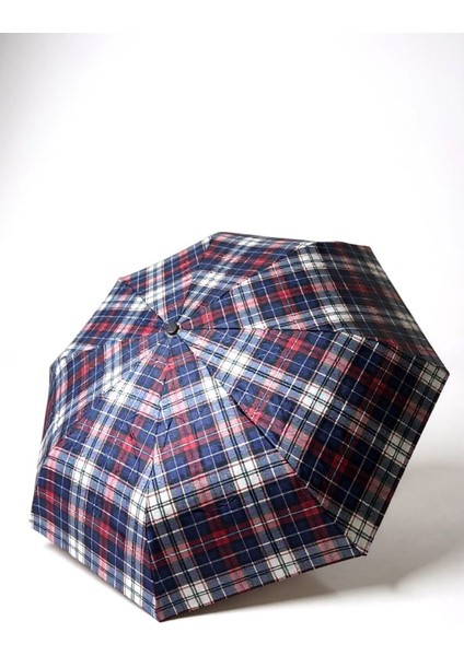 Ekoseli Unisex Şemsiye, Otomatik Açma-Kapama, Şık ve Hafif Tasarım fırsatları