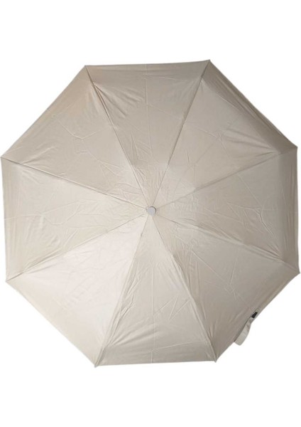 Şemsiye, 6 Telli Mini Cepboy, Kapsüllü, Bej Renk, Kompakt ve Şık Tasarım indirimleri
