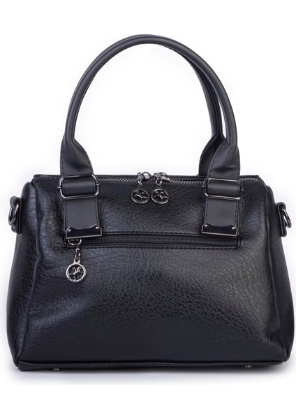 1455 Kadın Taşlı El ve Omuz Çantası Siyah fırsatları