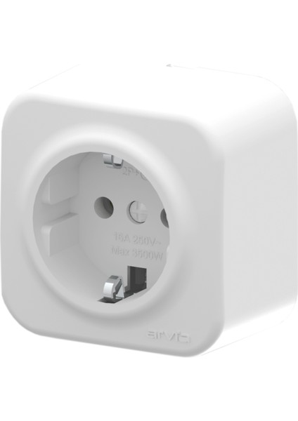 Aria Beyaz Sıva Üstü Topraklı Priz 25 01 1000 217
