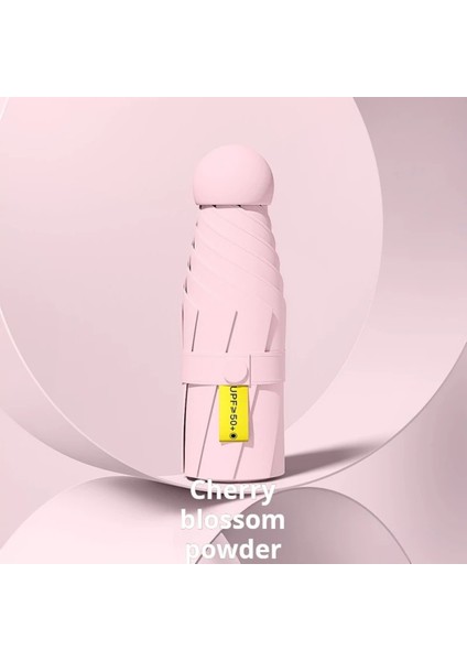 Pembe Karbon Fiber Mini Otomatik Cep Şemsiyesi, Hafif ve Şık Tasarım fiyatları