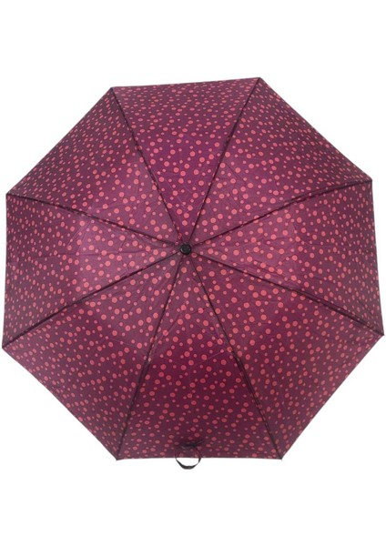 Rüzgara Dayanıklı 8 Telli 2 Katlı Otomatik Kadın Şemsiyesi, Portatif ve Şık Tasarım