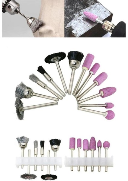 Kalıpcı Mini Taşlama Zımpara Seti Gravür Seti Matkap Ucu Parlatma Parlatıcı Başlıklar Ahşap Oyma modelleri