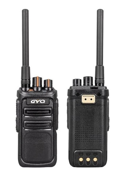 Gyq Q990 8 Ana Kanal Toplam 16 Kanal Siyah Pmr El Telsizi Tekli 15KM Menzil Tekli