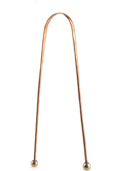 Oil Pulling (Yağ Çekme) Seti: Bakır Dil Temizleyici & Hindistan Cevizi Yağı modelleri