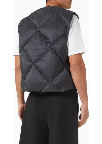About Blank Diamond-Quilted Down Gilet Erkek Yelek modelleri