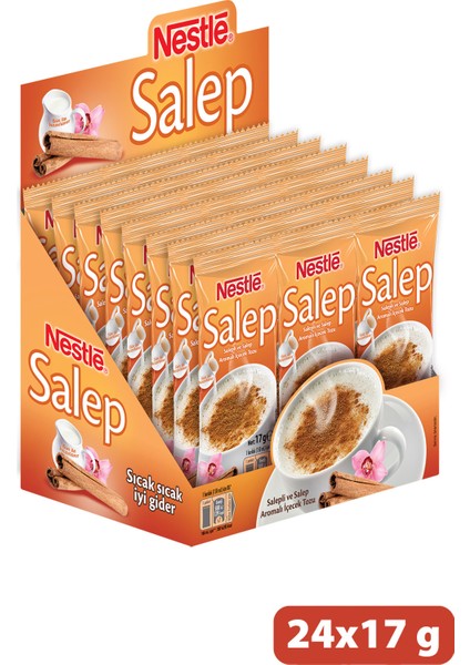 Salep 24’lü Ekonomik Paket 17 G – Gerçek Salep Lezzetiyle Sıcak Keyif