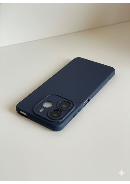 Xiaomi Redmi Note 14 4g Kılıf Lansman Kamera Korumalı Içi Kadife Yumuşak Renkli Silikon Mat Hissiyat