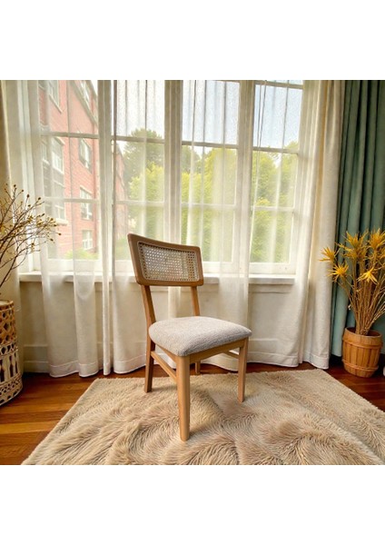 Royal Hasır Sandalye,Ahşap Yemek Sandalyesi,Hazeran Sandalye,Kayın iskelet