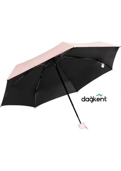 Mavi Renkli Özel Kapsüllü Pratik Şemsiye, Hafif ve Dayanıklı Tasarım