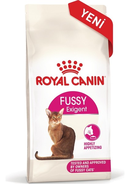 Fussy Exigent Seçici Kediler Için Kuru Kedi Maması 400g
