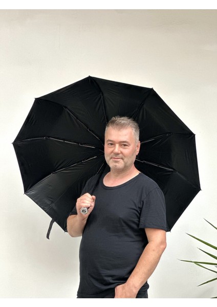 Otomatik 10 Telli Şemsiye Siyah, Şık ve Dayanıklı Koruma Aracı fiyatları
